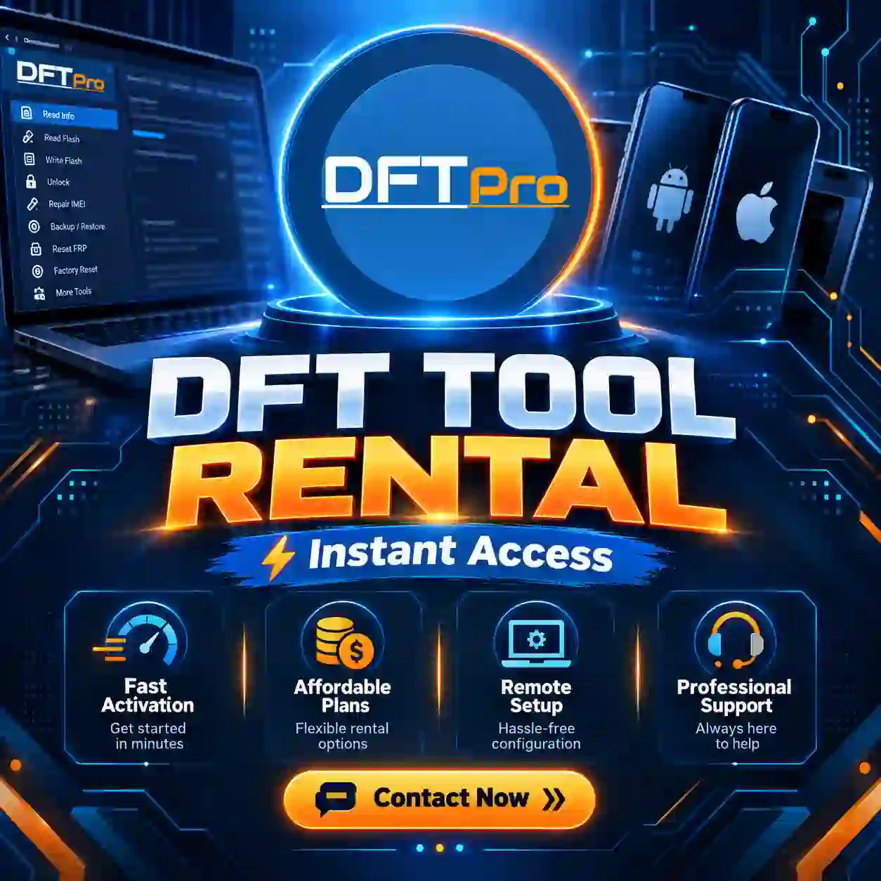 DFT TOOL RENT 48H INSTANT ✅ (Rental)