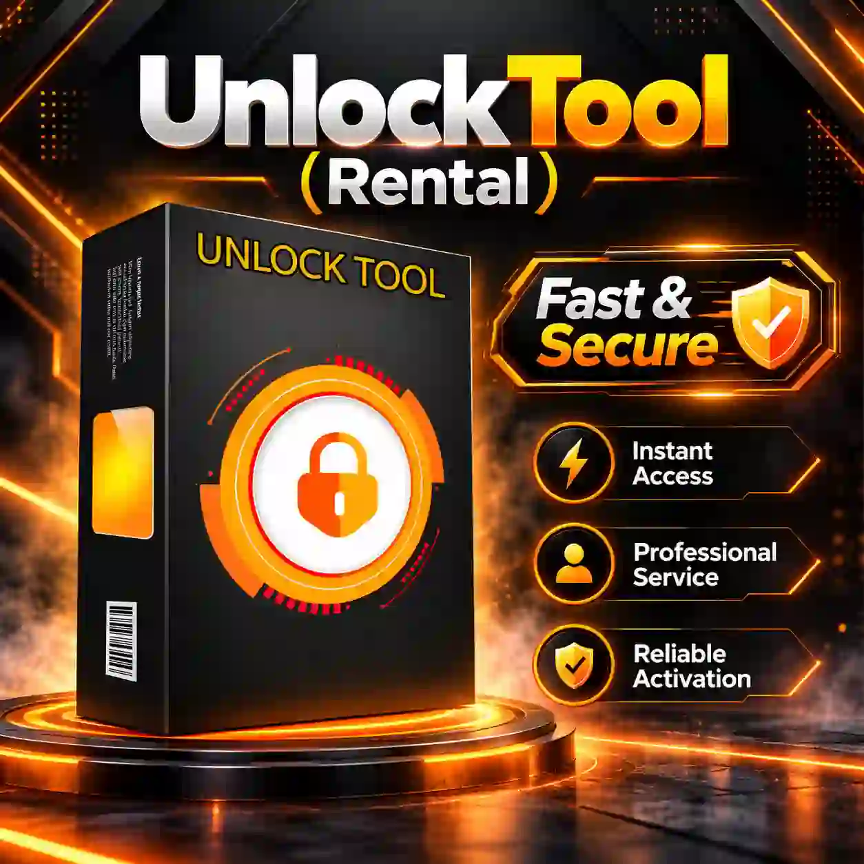 UnlockTool Rent 6 hours ✅ (Rental)
