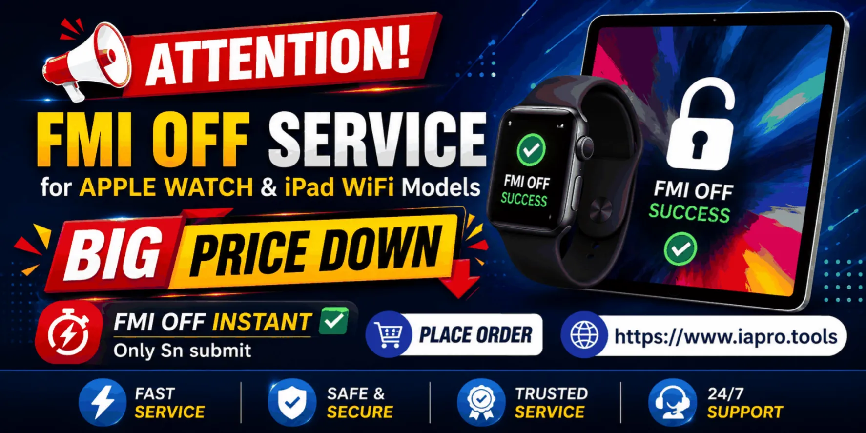 FMI OFF - iPad Air (4th generation) - WiFi Model Only
