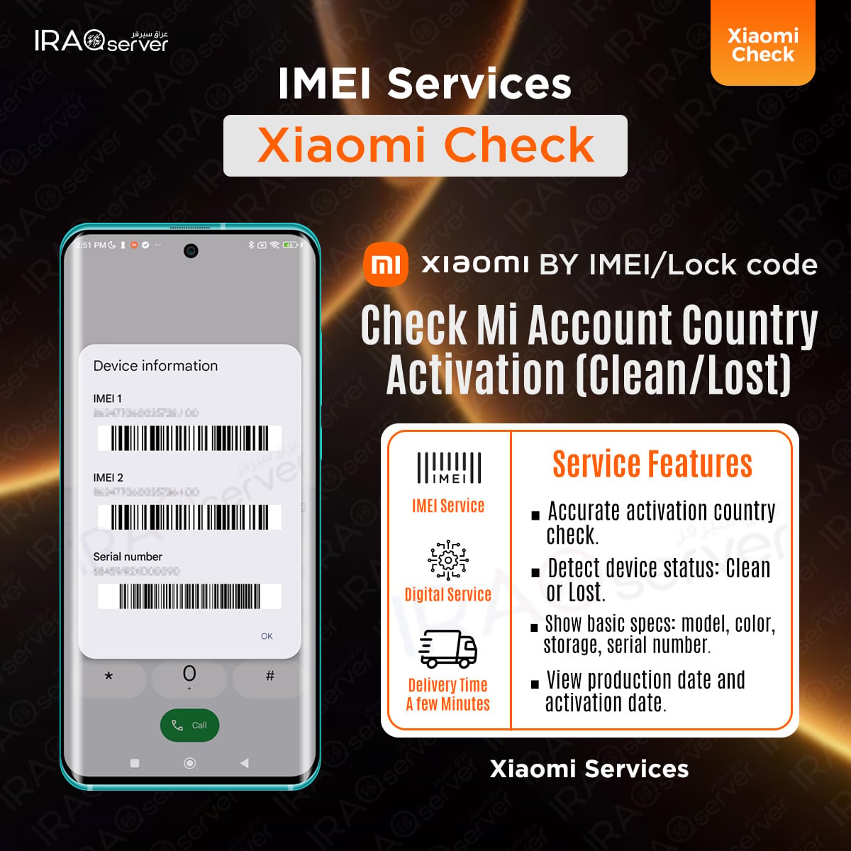 Xiaomi Check Mi Account Country Activation ( Clean - Lost )