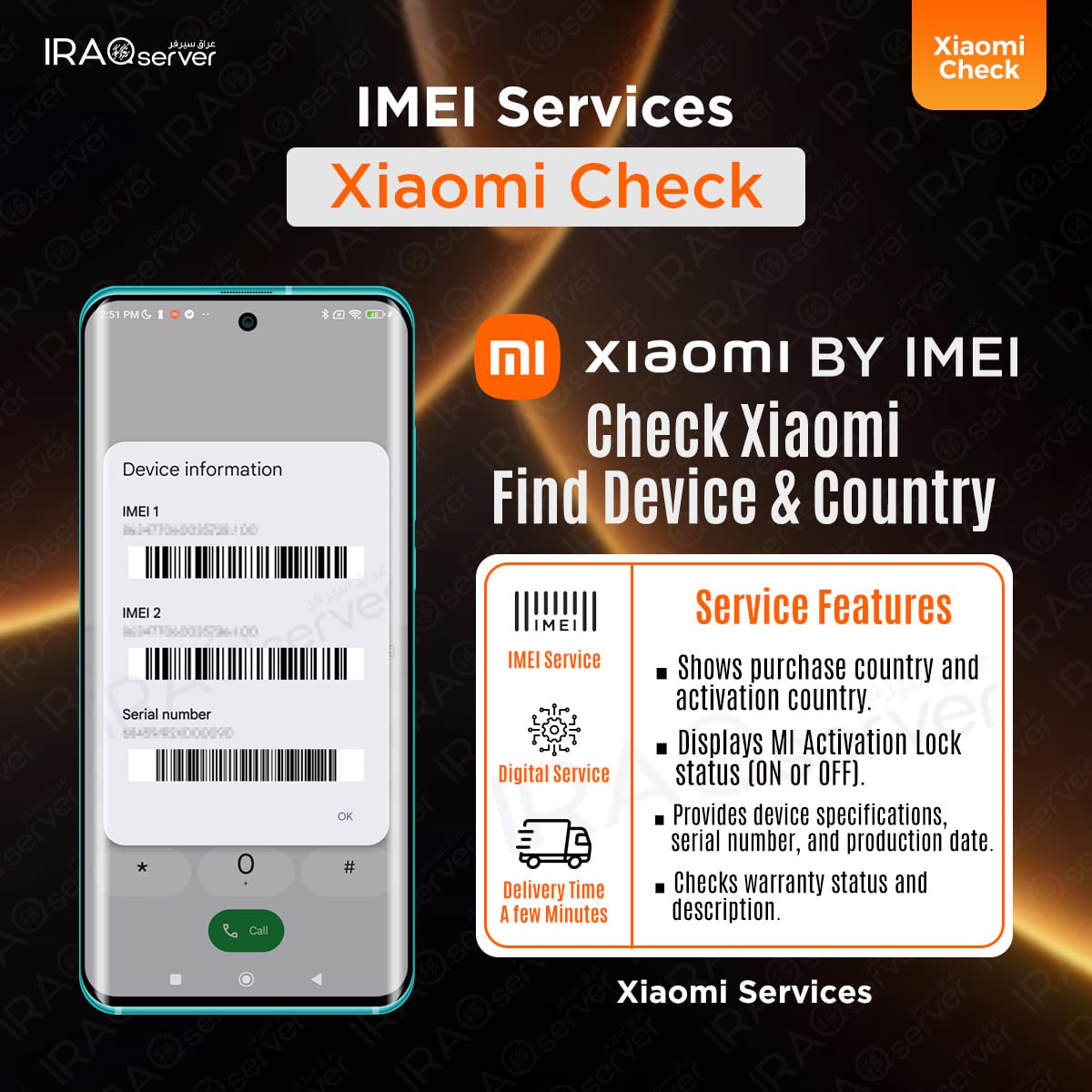 Check Xiaomi Find ( Device - Country )