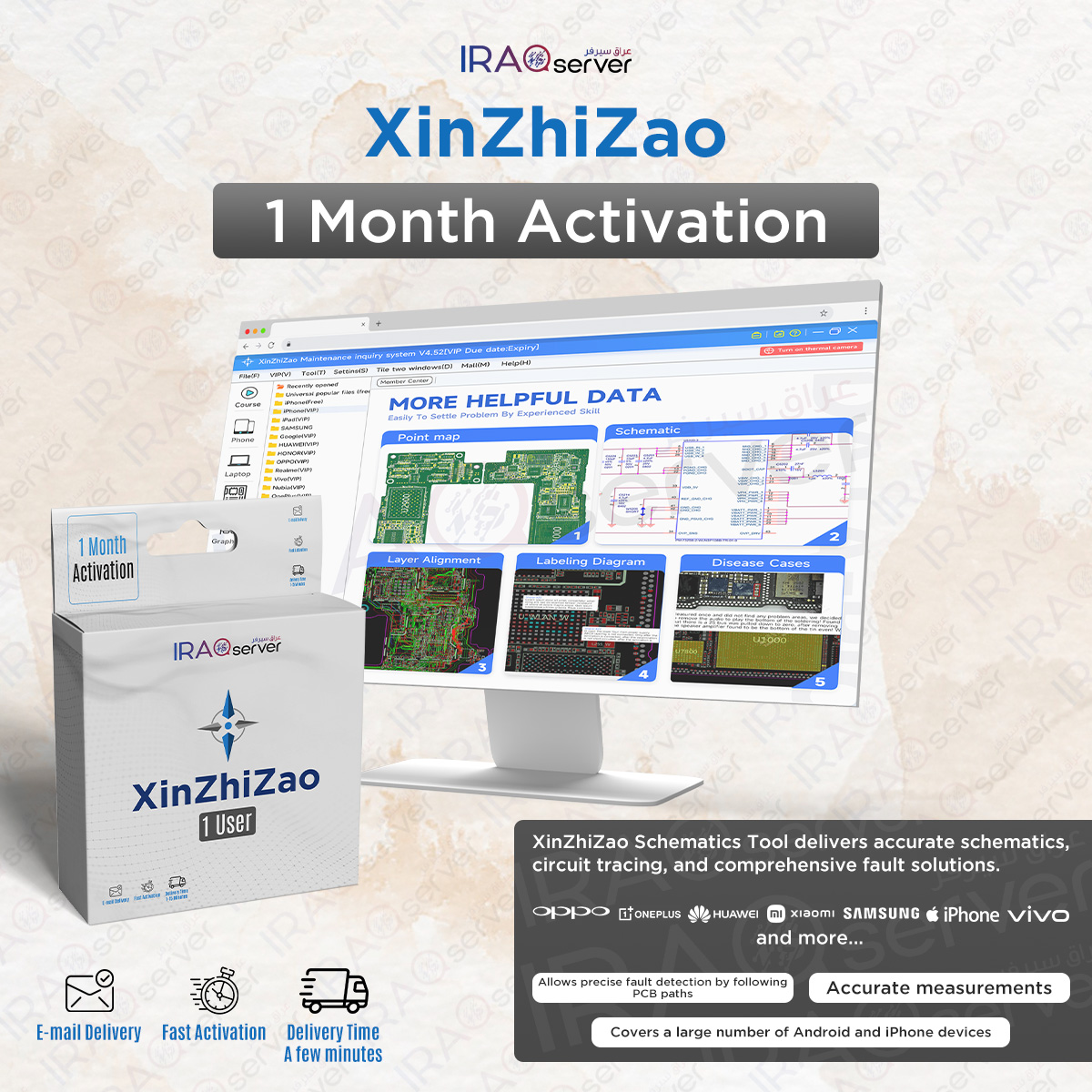 XinZhiZao Schematics Tool - 1 Month Activation (1 PC - License Key )