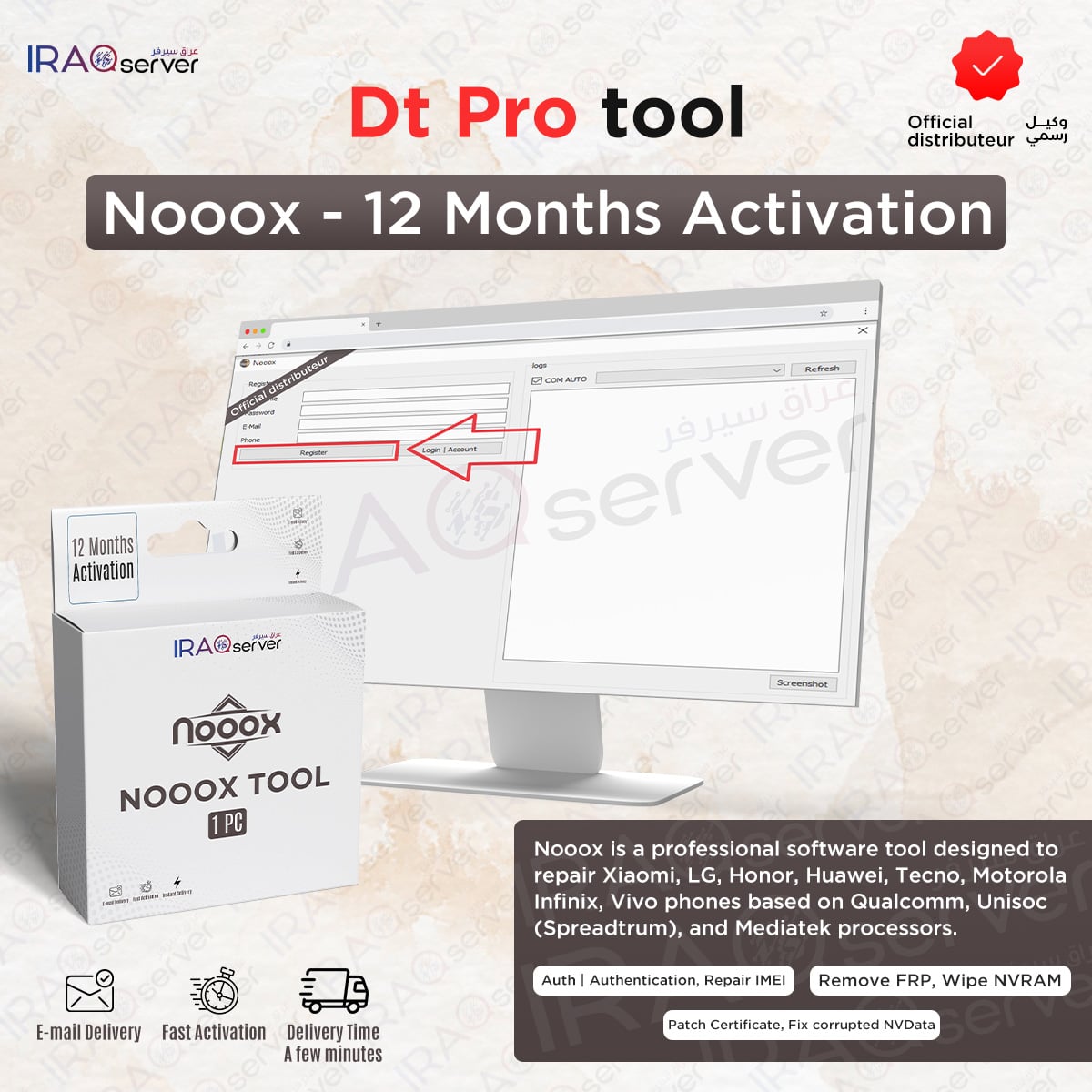 Noox By DT Pro Tool - 12 Months Activation