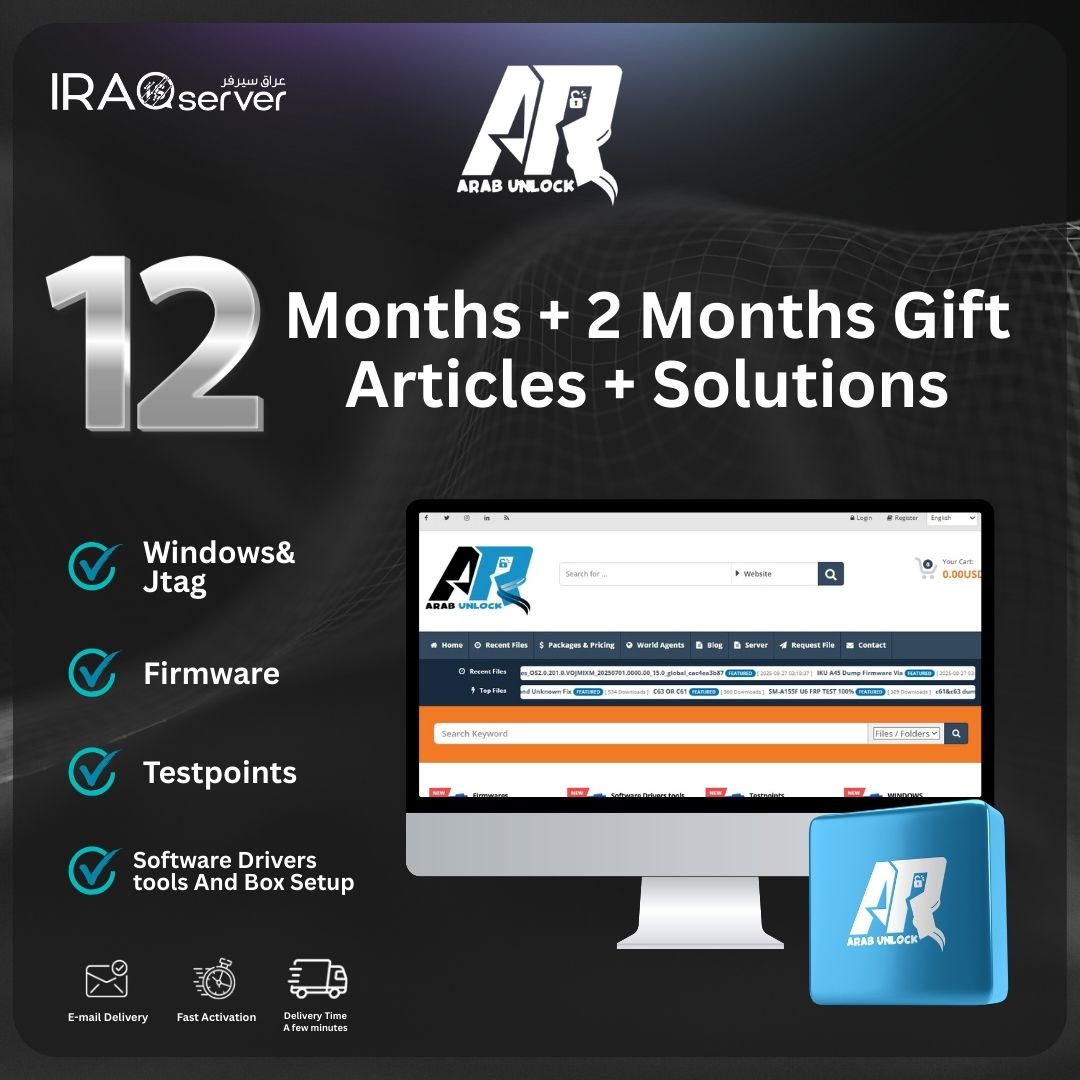 Ultra Pack ArabUnlock - 12 Months + 2 Months Gift Articles + Solutions