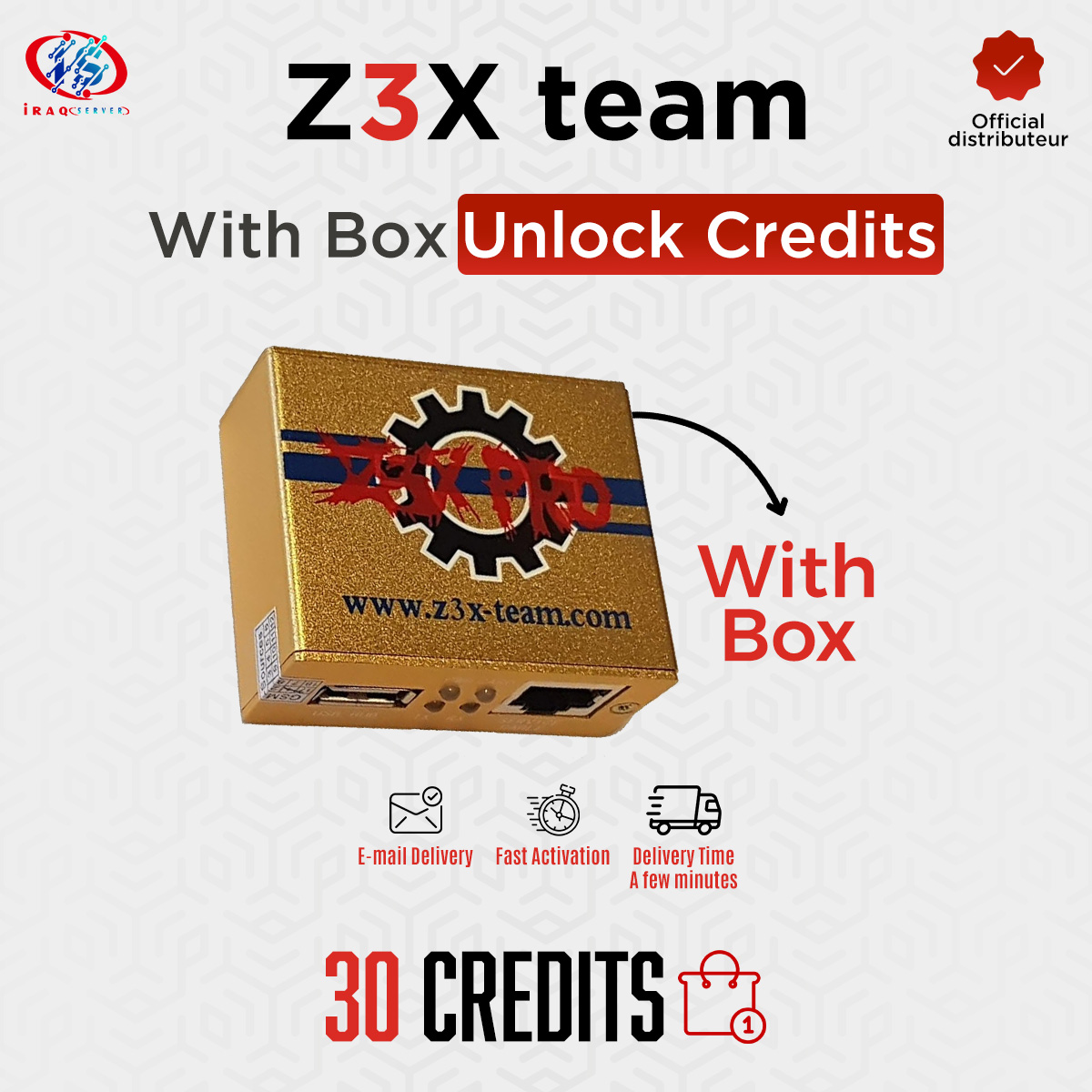 Z3x Unlock Credits Pack 30