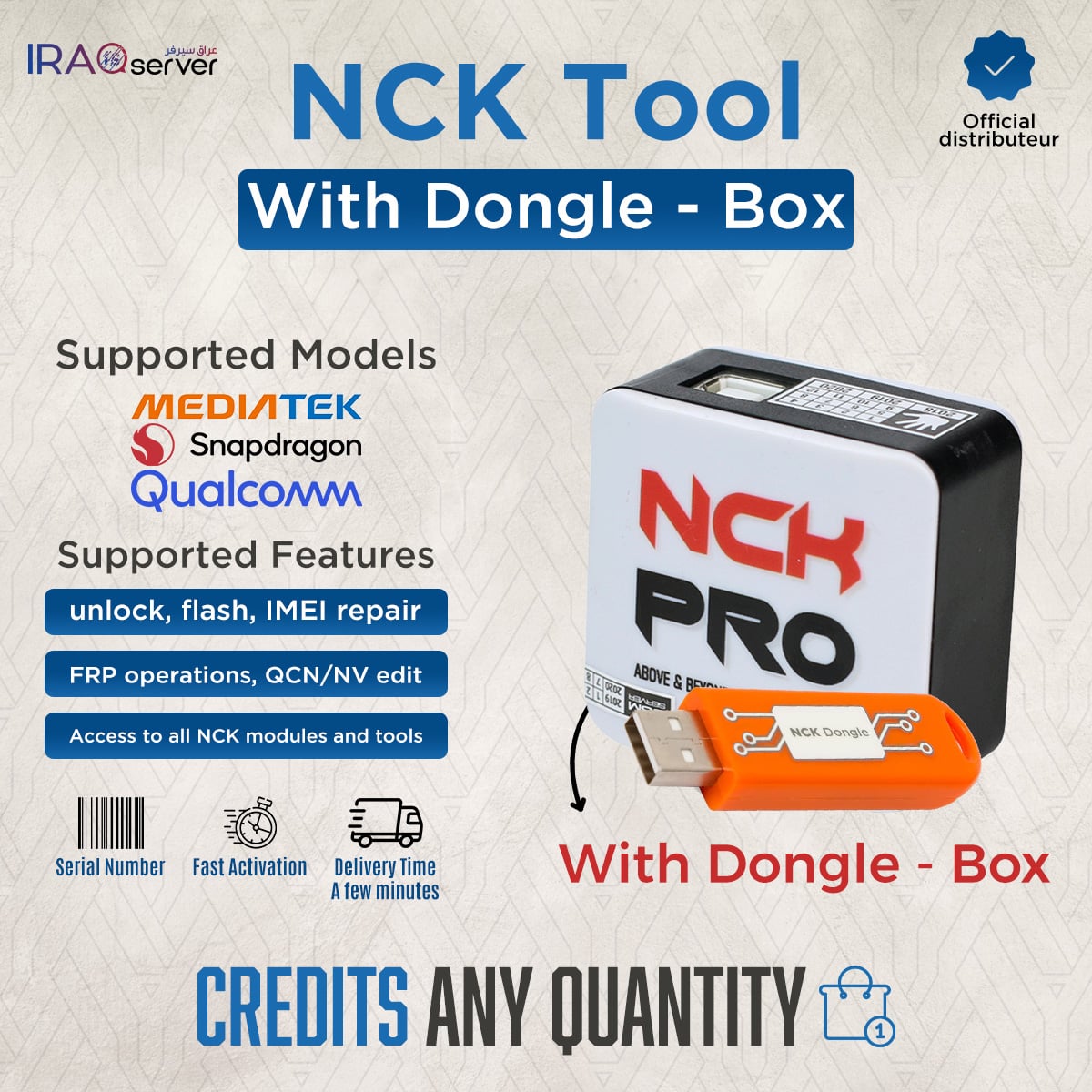 NCK Box - Dongle (Credits Any Quantity)