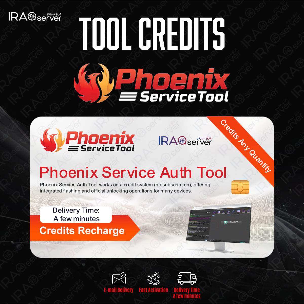 Phoenix Service Tool (Credits ) (Existing User) - ( Daily Offer )
