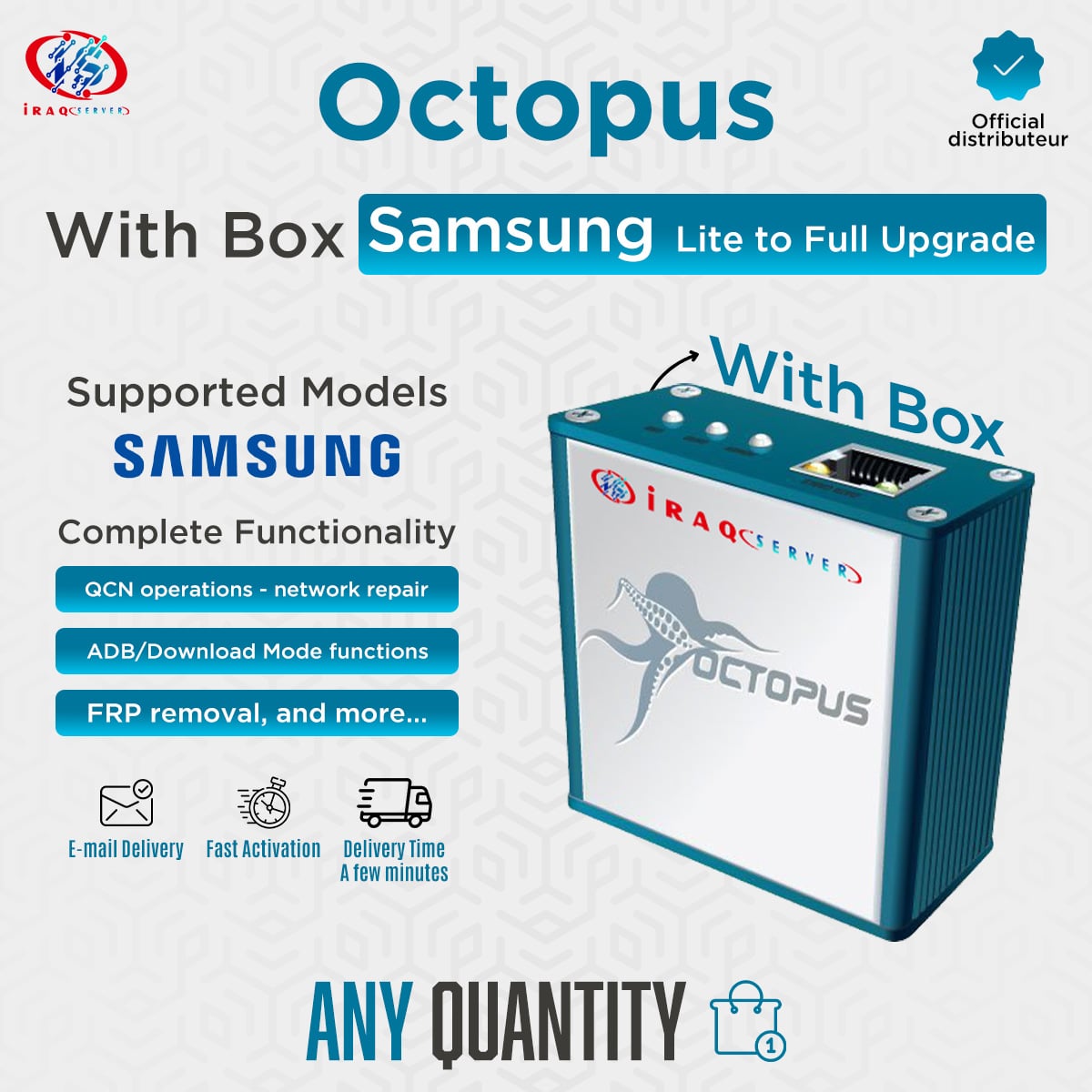 Octopus Samsung Lite to Full Upgrade