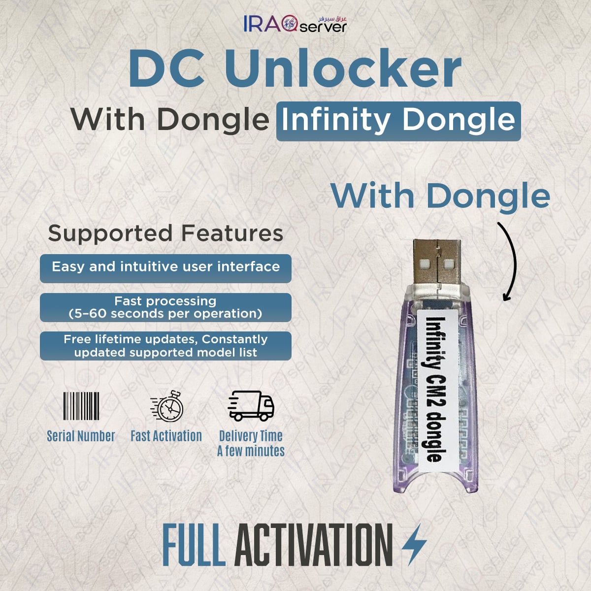 DC-Unlocker Full Activation for Infinity-Dongle