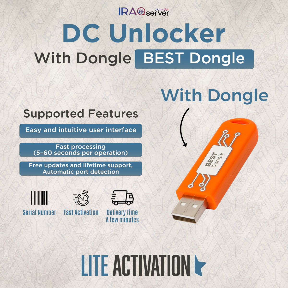 DC-Unlocker Lite Activation for BEST Dongle