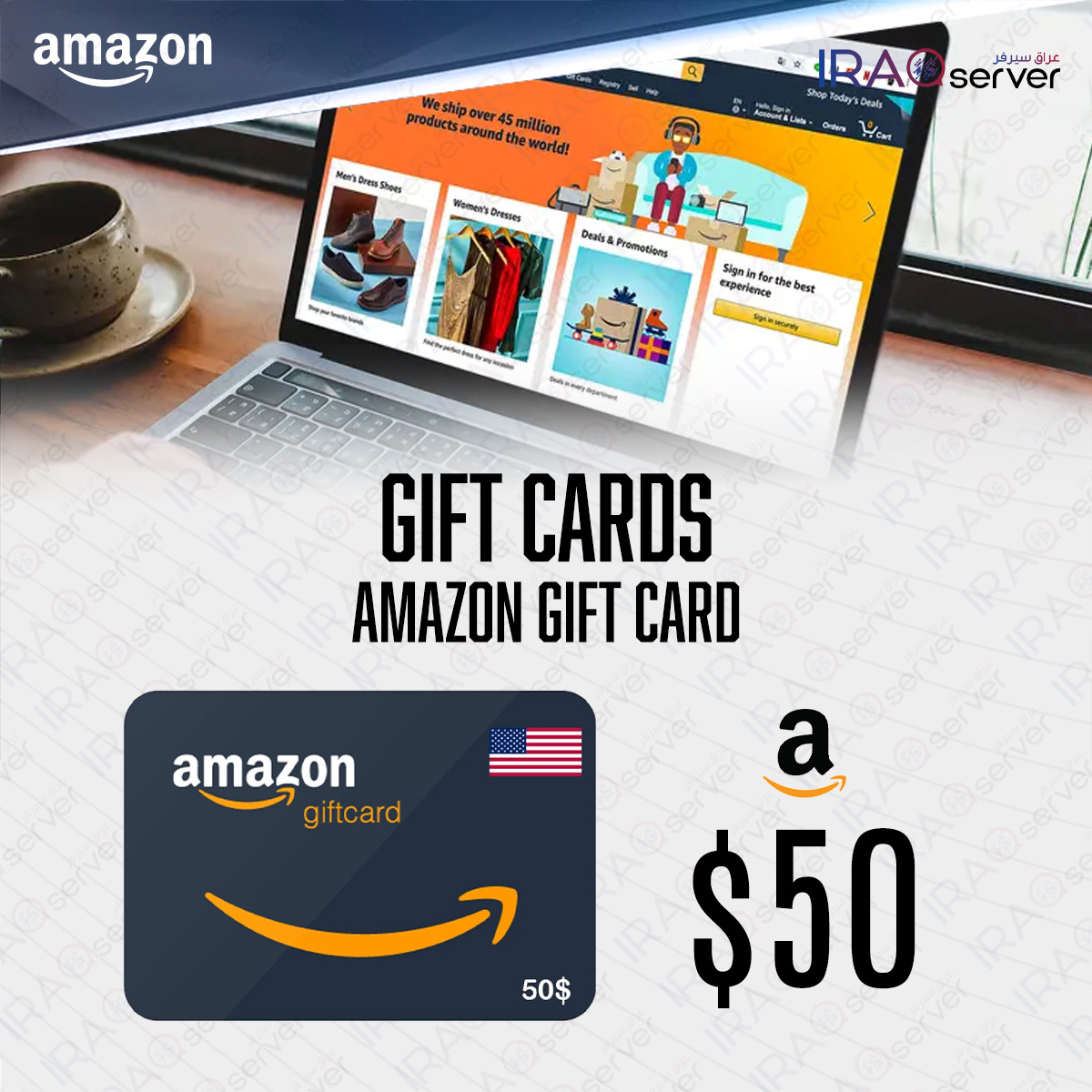 Amazon Gift Card 50$ (USA)
