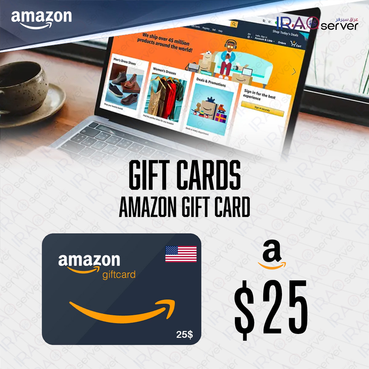 Amazon Gift Card 25$ (USA)