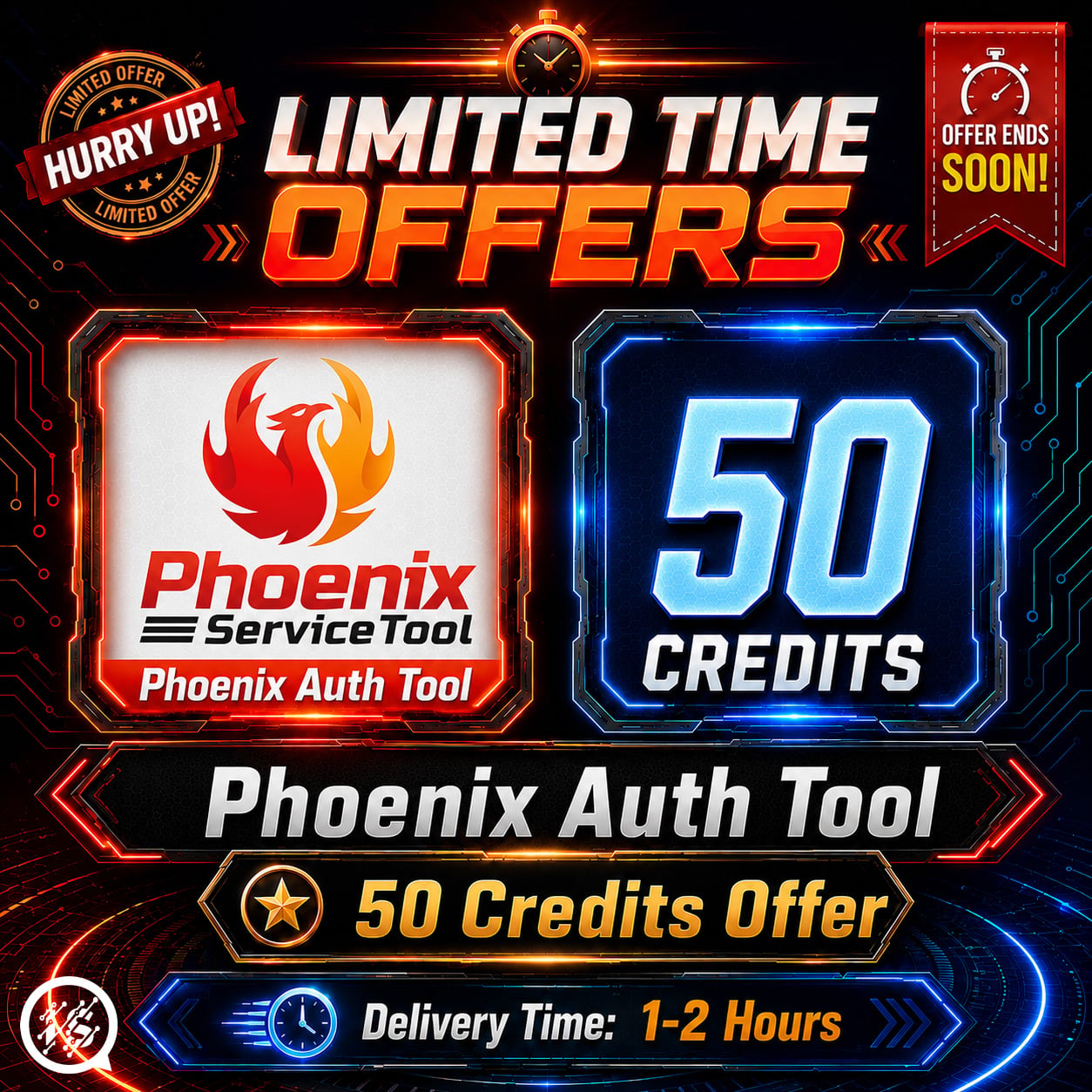 (Phoenix Auth Tool) - 50 Credits Offer