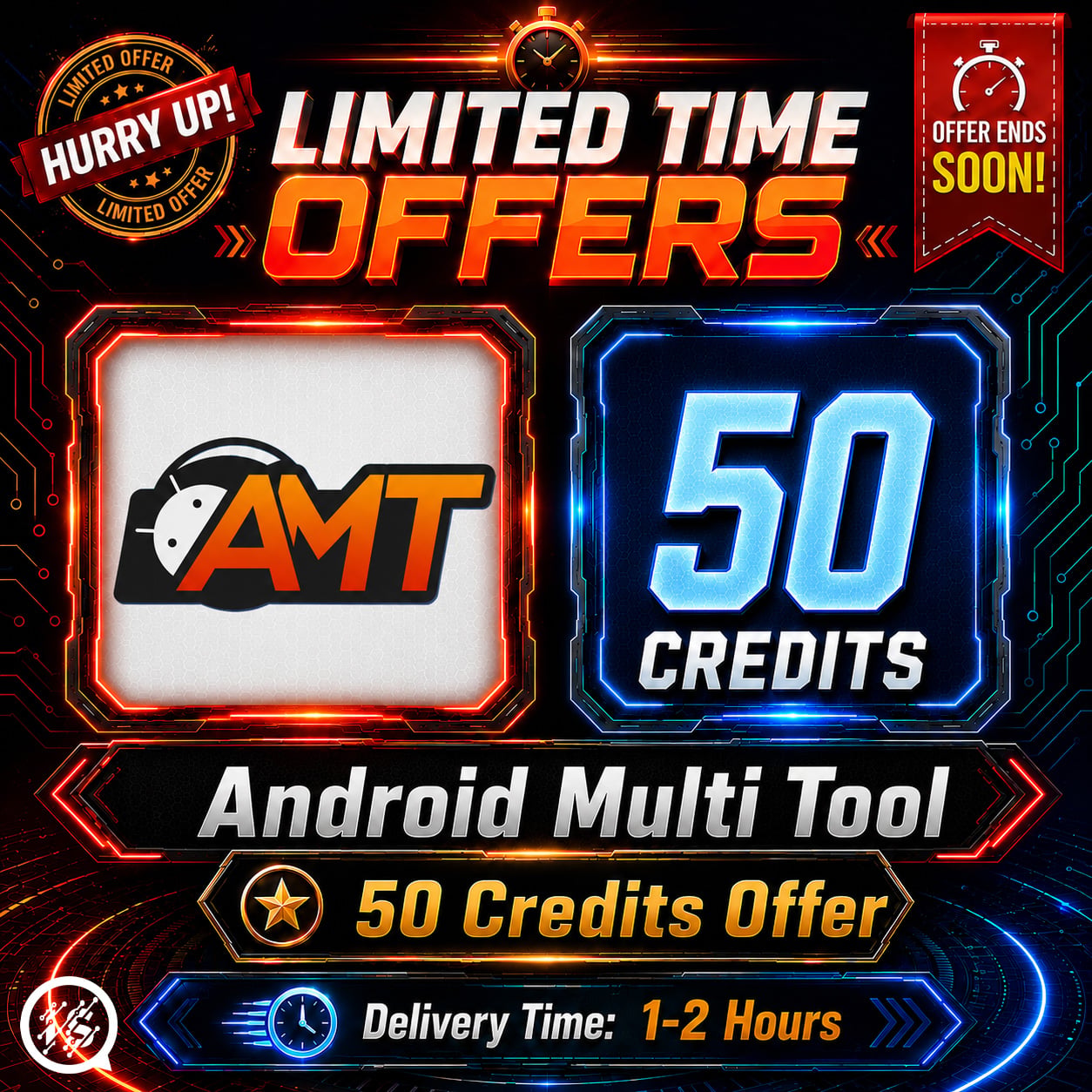 (Android Multi Tool) - 50 Credits Offer