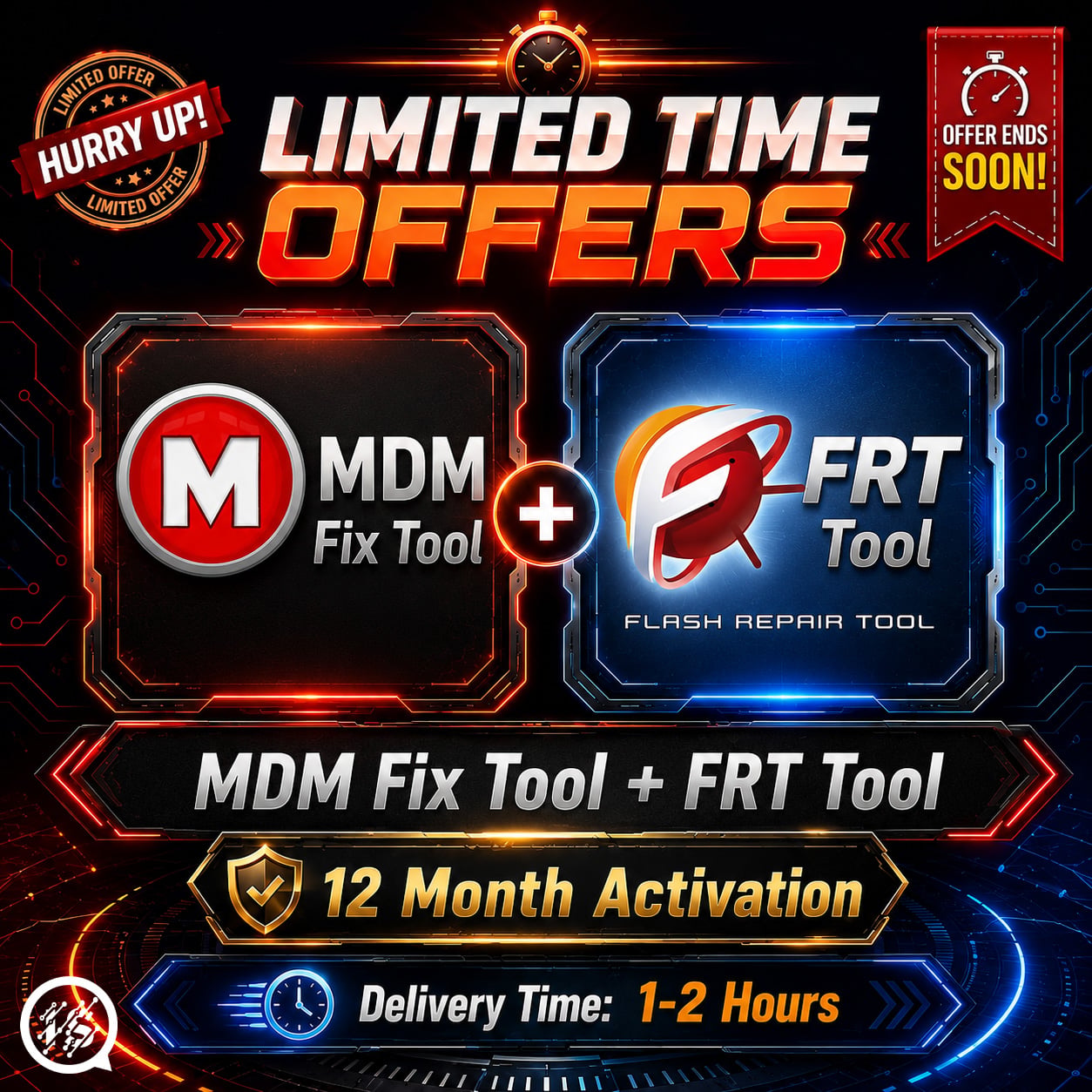 (MDM Fix Tool + FRT Tool) 12 Month Activation