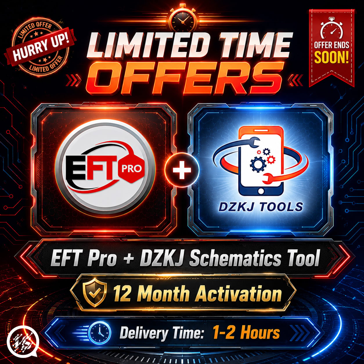 (EFT Pro + Dzkj Schematics Tool) 12 Month Activation