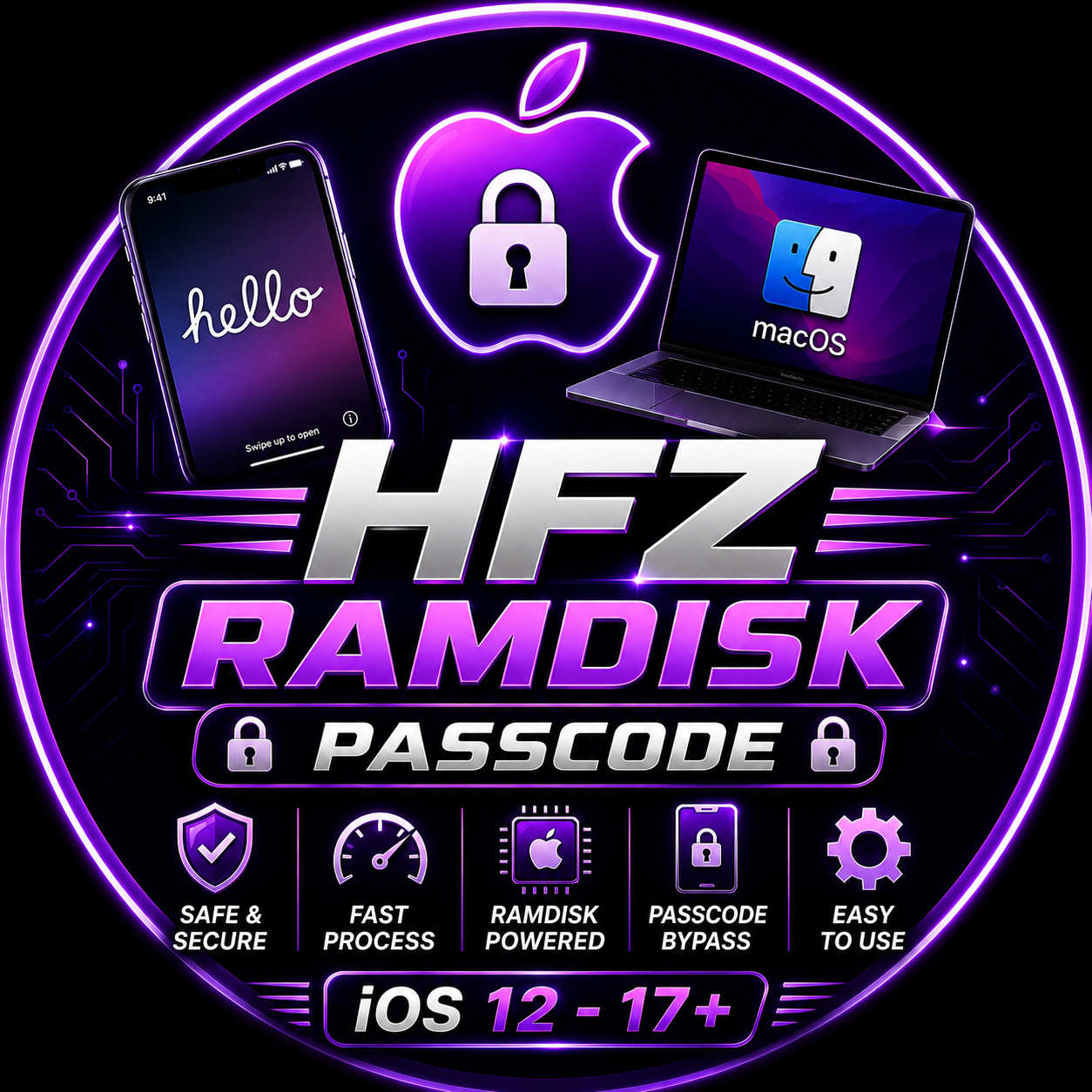 HFZ Ramdisk (Passcode Bypass +Owner inFo) iPhone 11 ✅