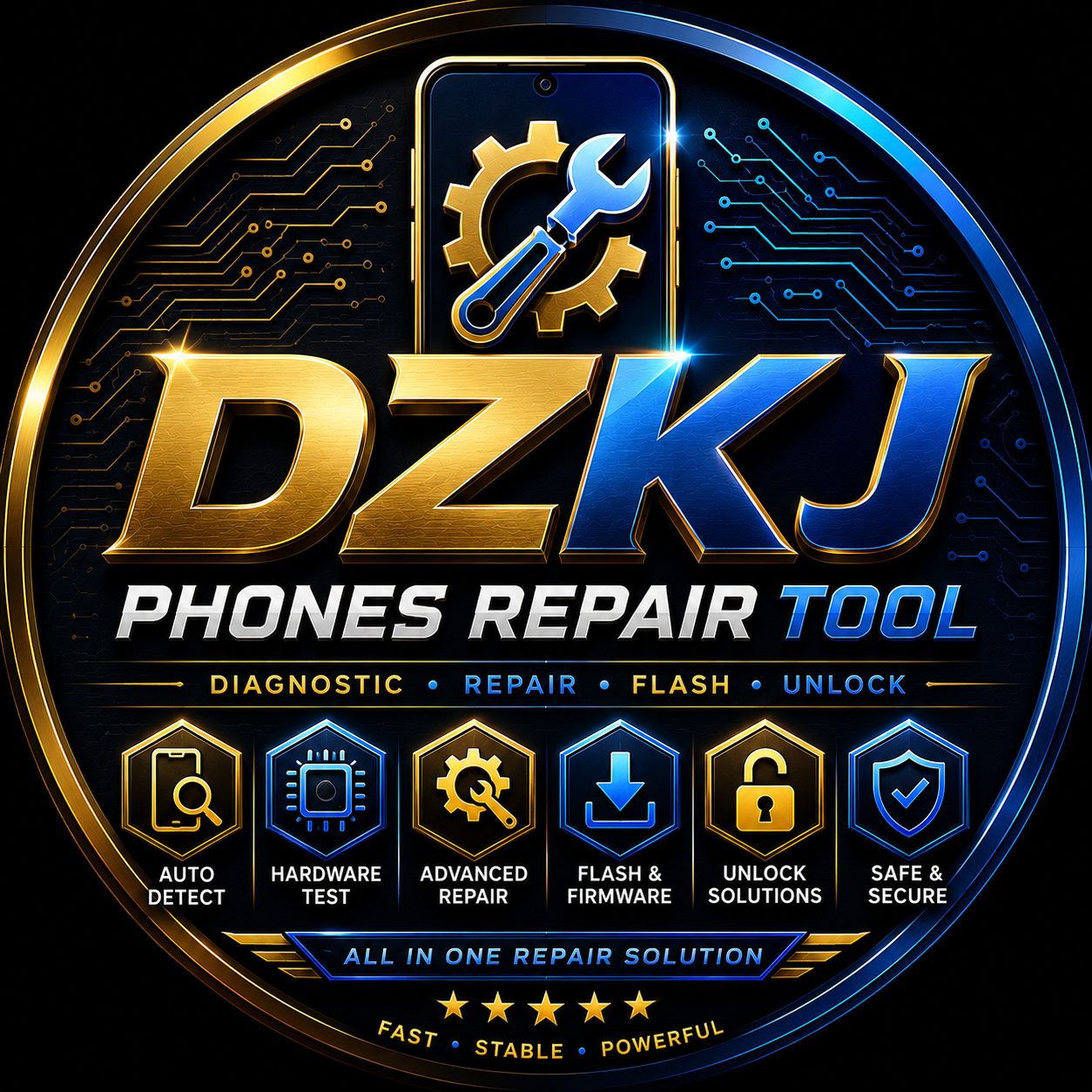 DZKJ Phones Repair Tool [1 Year > 3 PC]