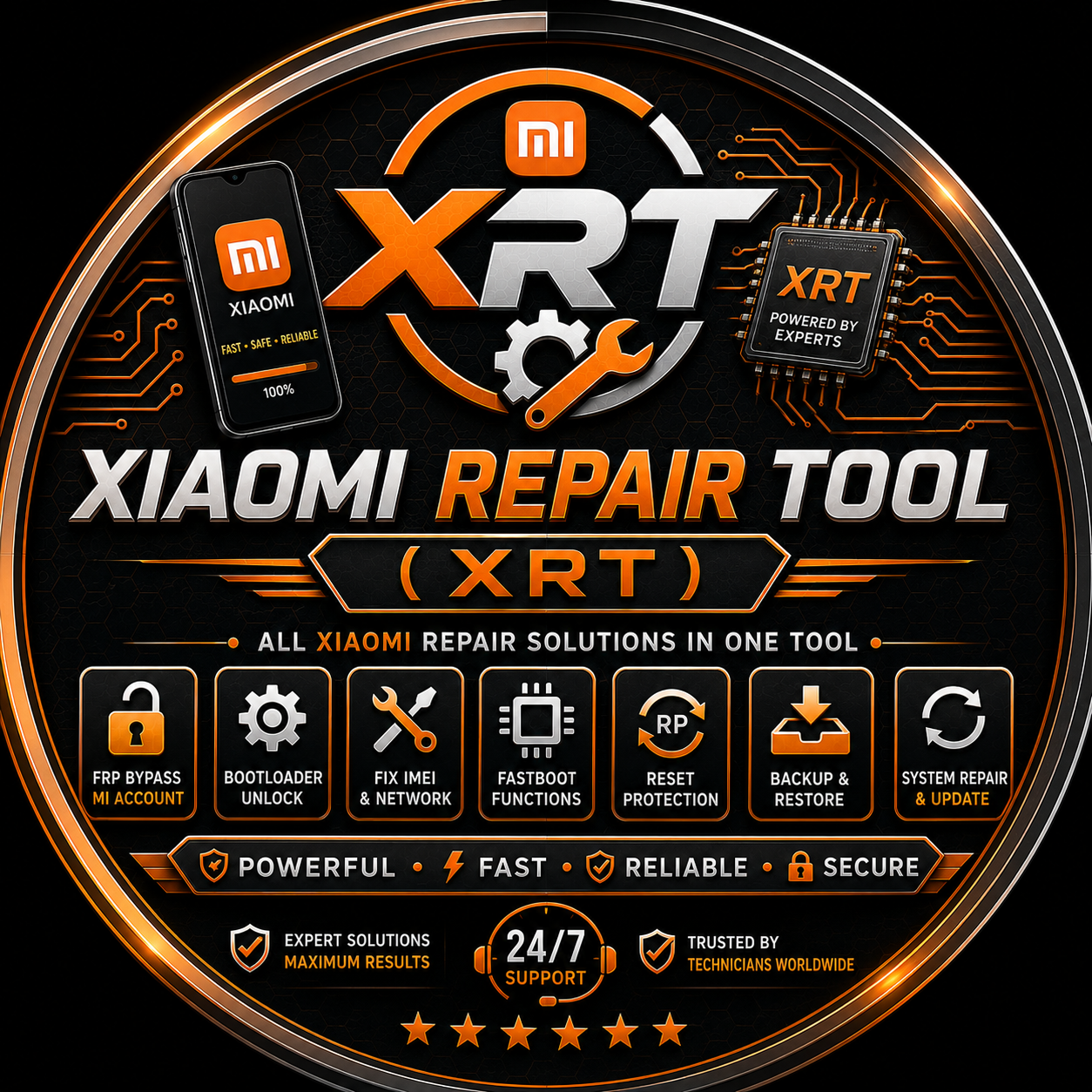Xiaomi Repair Tool (XRT) (AUTH, FASTBOOT TO EDL) [Existing Account]
