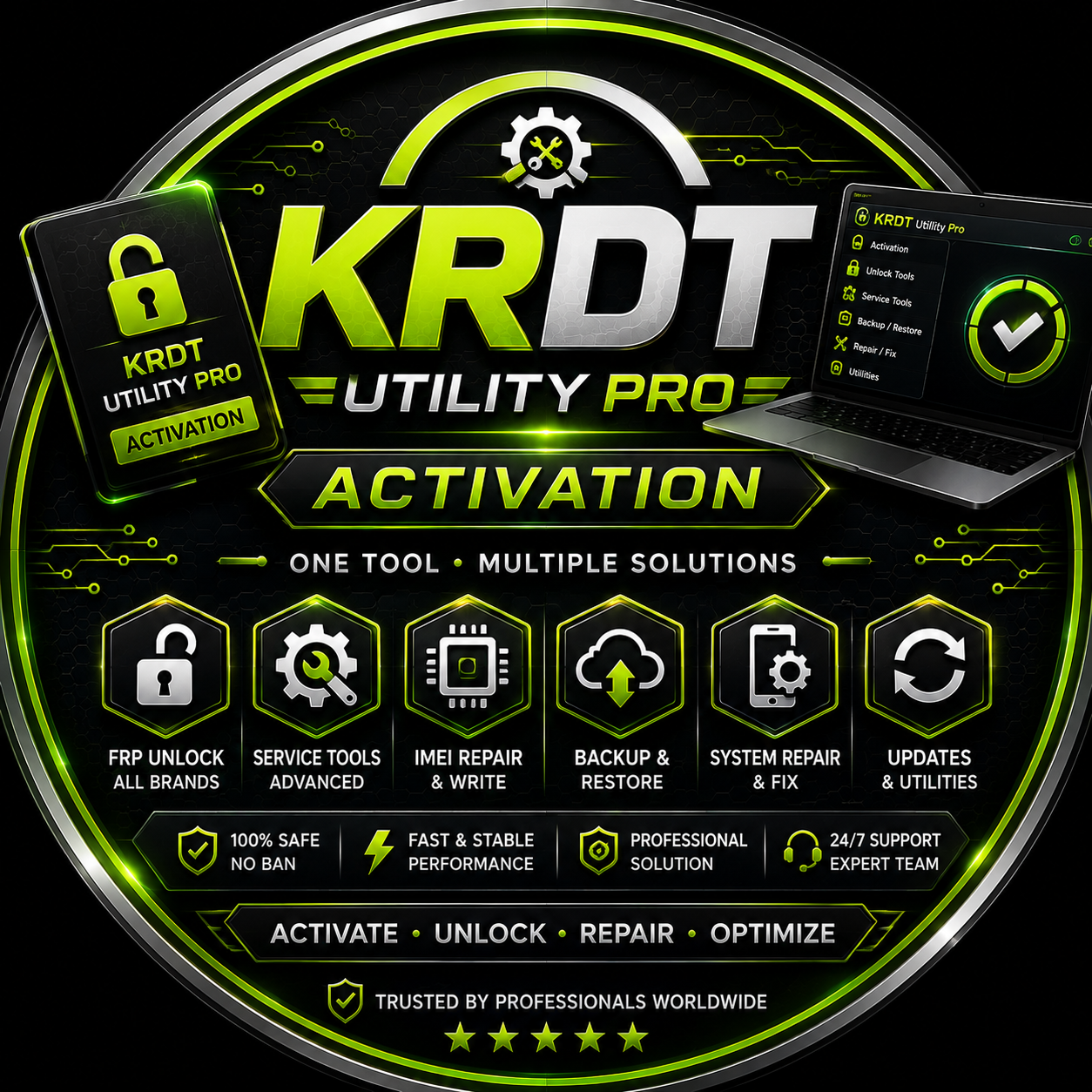 KRDT Utility Pro Activation [12 Months - 1 Pc]