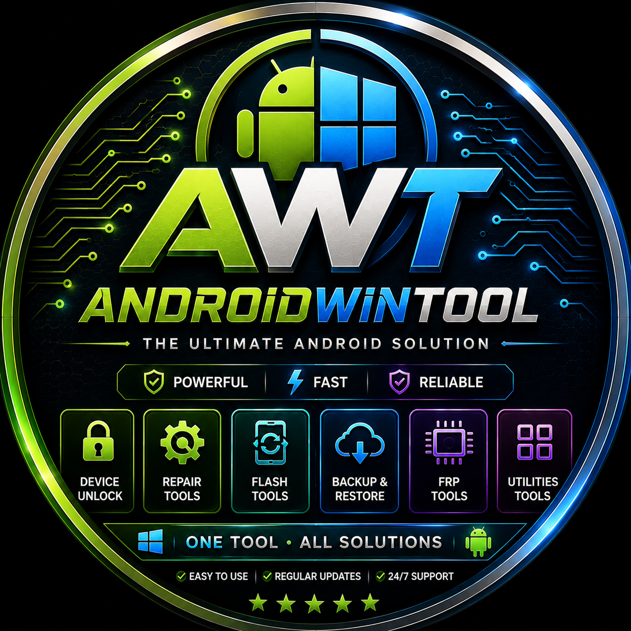 AWT - AndroidWinTool [1 PC | 1 YEAR]