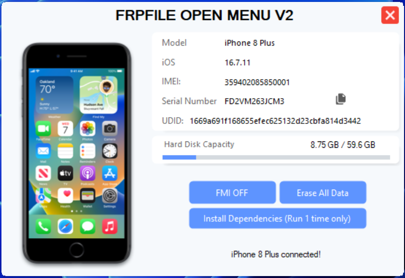 Open Menu iCloud Remove & iPad Series