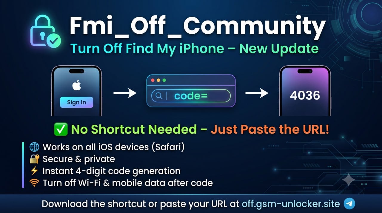 Open Menu - FMI-OFF-Comunity Remove by Code