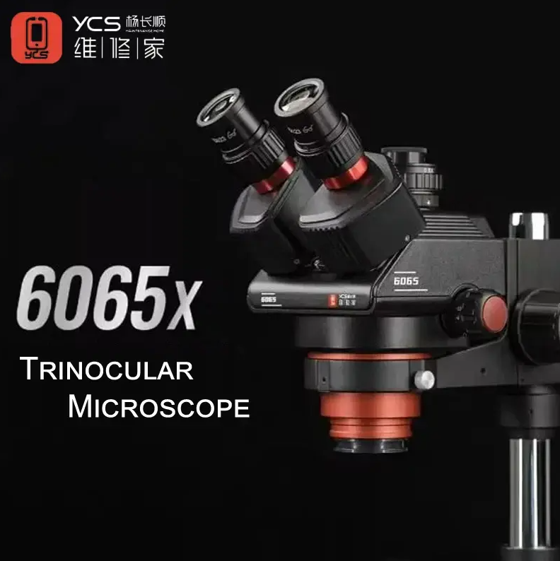 YCS 6065X HD Trinocular Stereo Microscope