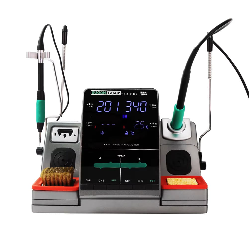 SUGON T3602 Dual-Station Precision Soldering Station