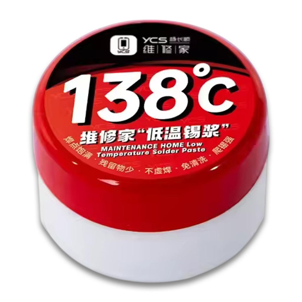 YCS 138°C Low-Temperature Lead-Free Solder Paste
