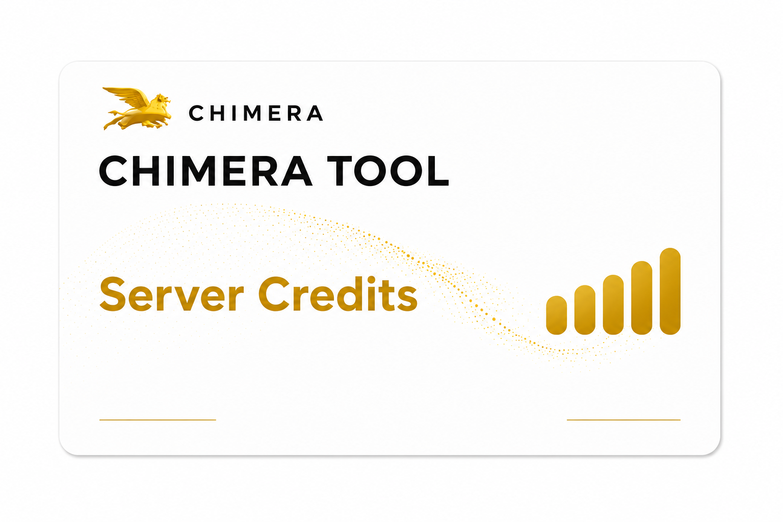 Chimera Tool - Credits [Any Quantity]