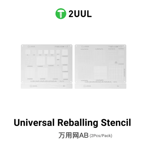 2UUL BG02 UNIVERSAL REBALLING STENCIL