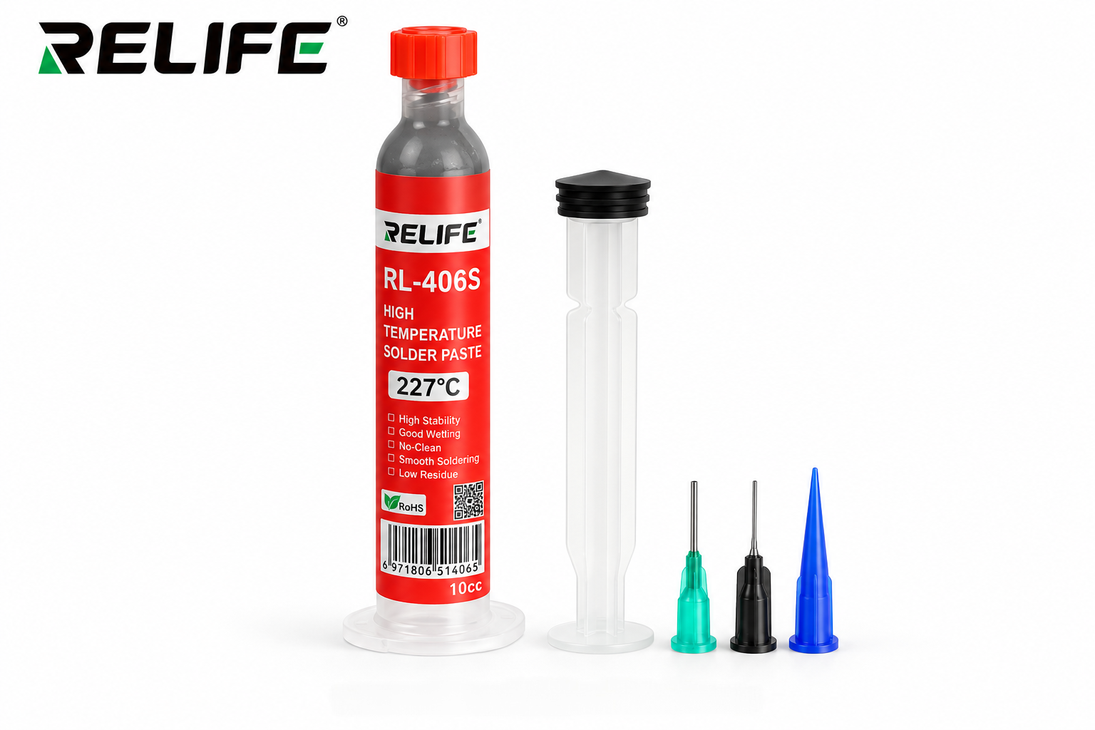 RELIFE RL-406S 227c SOLDER PASTE