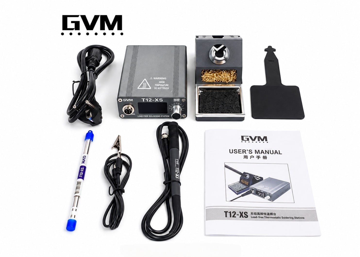GVM T12-XS 72W Intelligent Soldering Station