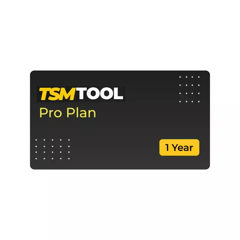 TSM Tool Pro Plan 1 Year