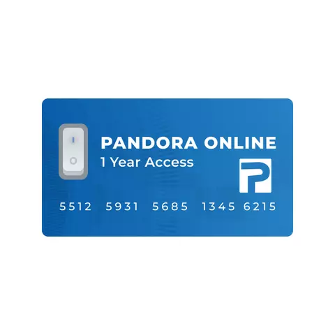 Pandora Online Digital License 1 Year Activation