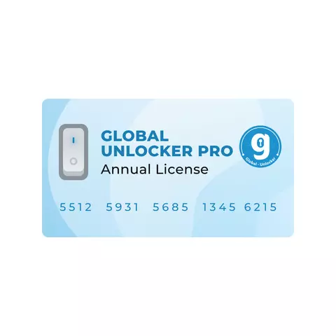 Global Unlocker Pro Annual License