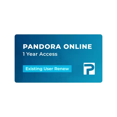 Pandora Online Digital License 1 Year Renew
