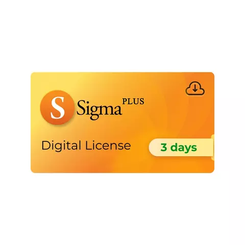Sigma Plus 3 Days License