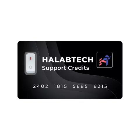 HalabTech Support Credits