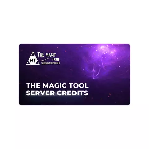 The Magic Tool Credits (Existing User)