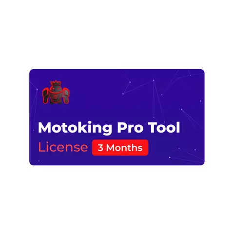 Motoking Pro Tool 3 Months License