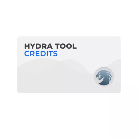 Hydra Tool 10 Credits Pack