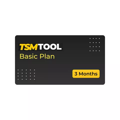 TSM Tool Basic Plan 3 Months