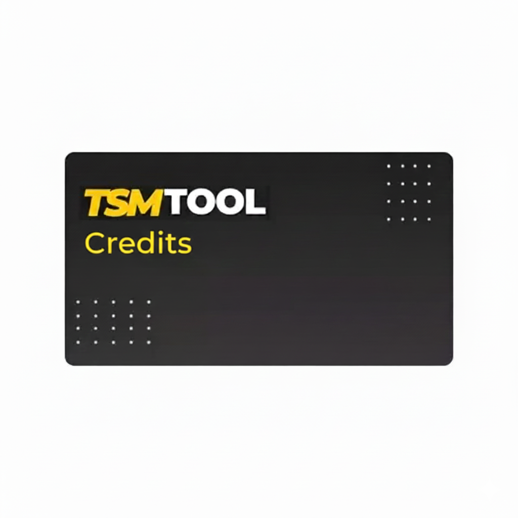 TSM Tool Credits