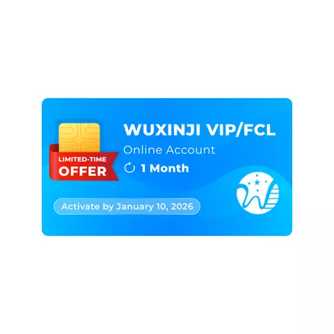 WUXINJI VIP/FCL Online Account 3 Months Activation