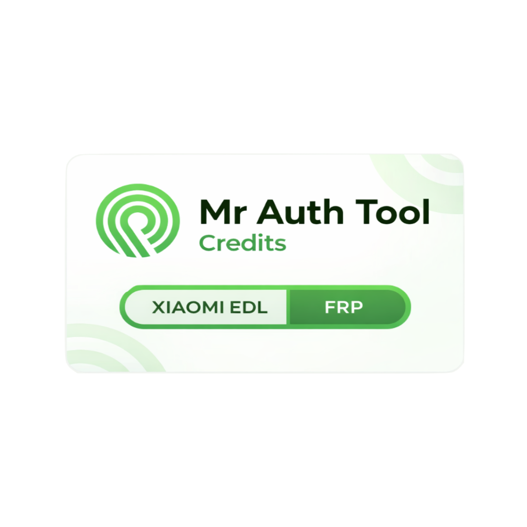 Android Auth Tool Credits - Xiaomi Flash | FRP