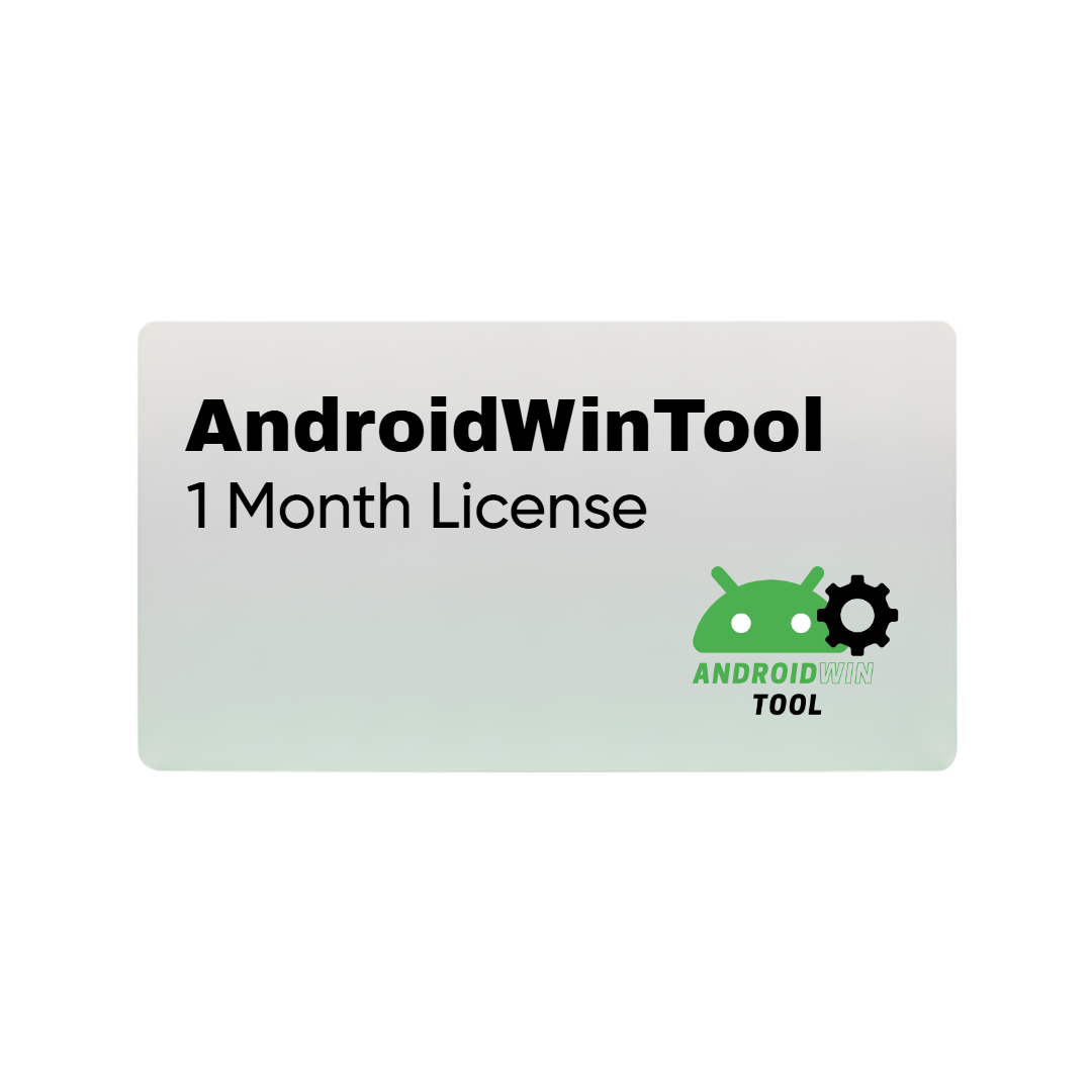 AWT - AndroidWinTool 1 PC - 1 Month License