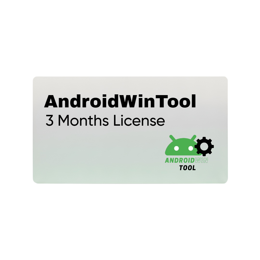 AWT - AndroidWinTool 1 PC - 3 Months License