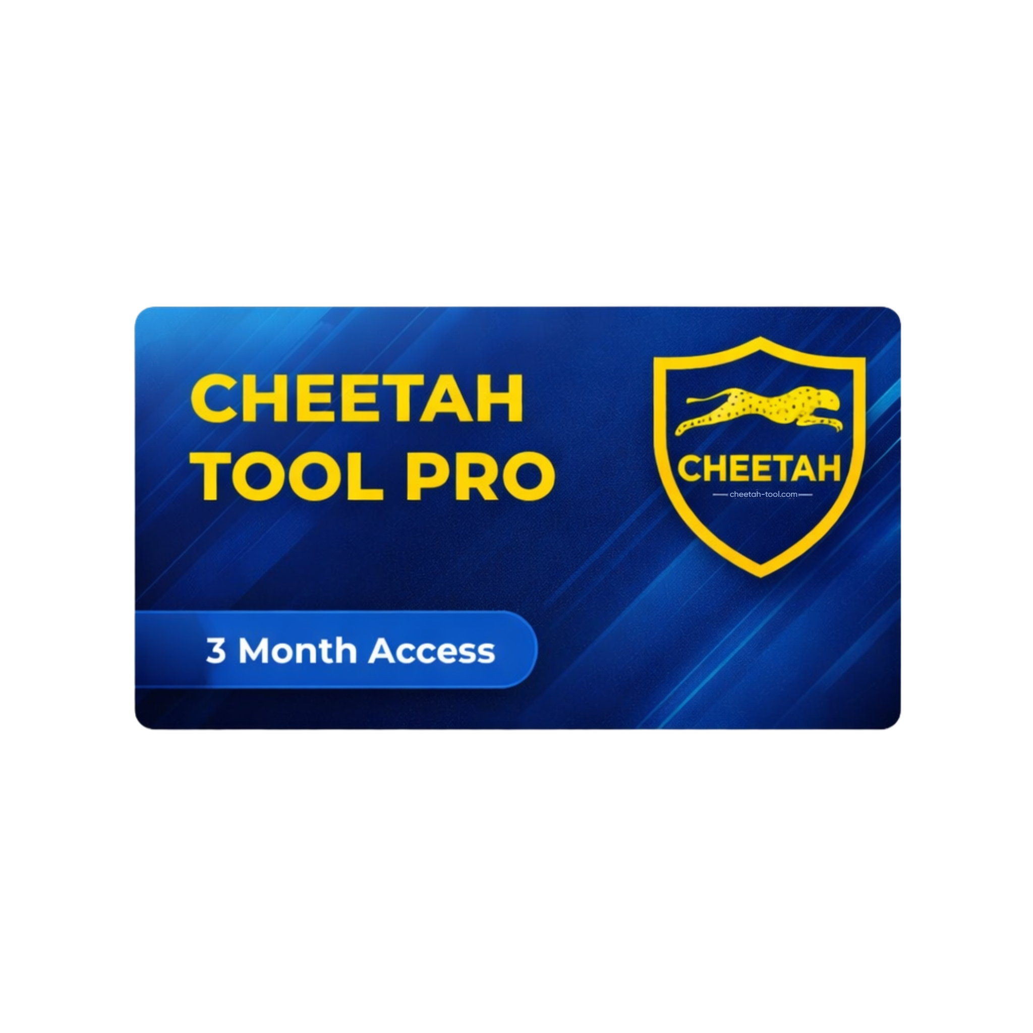 Cheetah Tool Pro 3 Months Activation